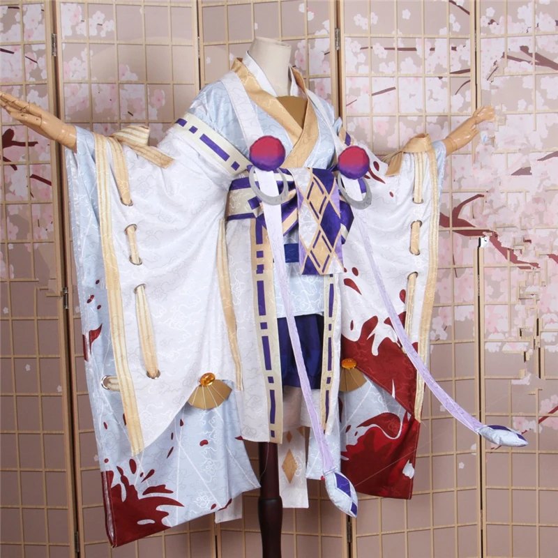 Костюм для косплея Onmyoji Game SR новая кожа сердце пятна крови костюм японское кимоно
