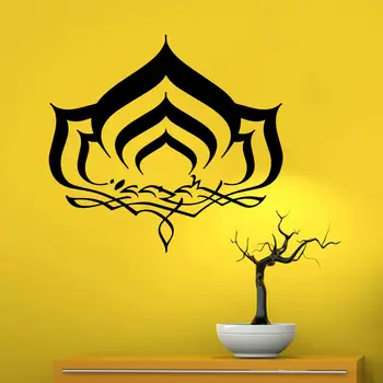 

Wall Decals Lotus Flower Symbol Yoga Bedroom Vinyl Sticker Home Art Decor
