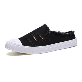 

2019 summer canvas shoes sneakers men breathable Classic slip-on espadrilles lcomfortable fashion Korean Driving shoes Loafers