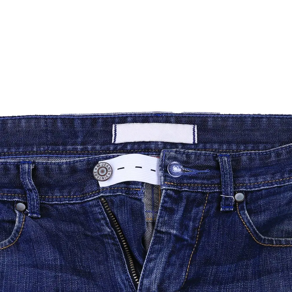 Горячая 1 шт. брюки талии расширитель пояс для юбки брюки джинсы эластичный Кнопка расширитель LSF99