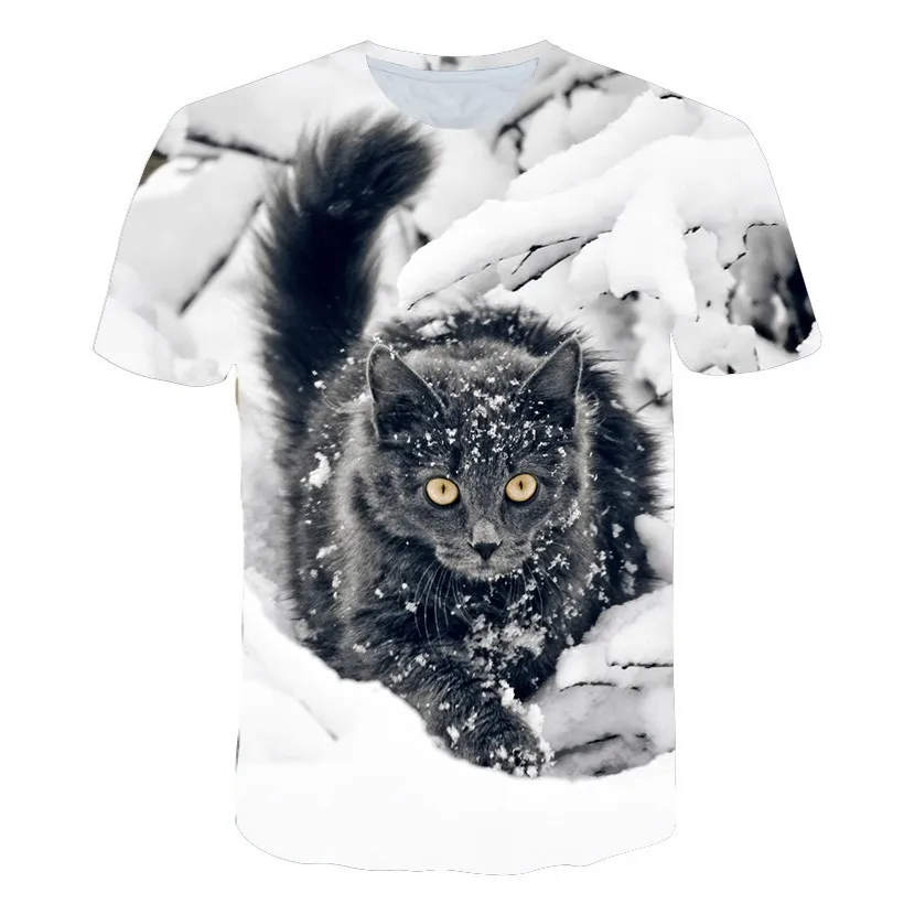 Мужская футболка 2019 модная мужская s новая 3D печать футболки футболка с коротким рукавом блузка большого размера Топы Прямая доставка
