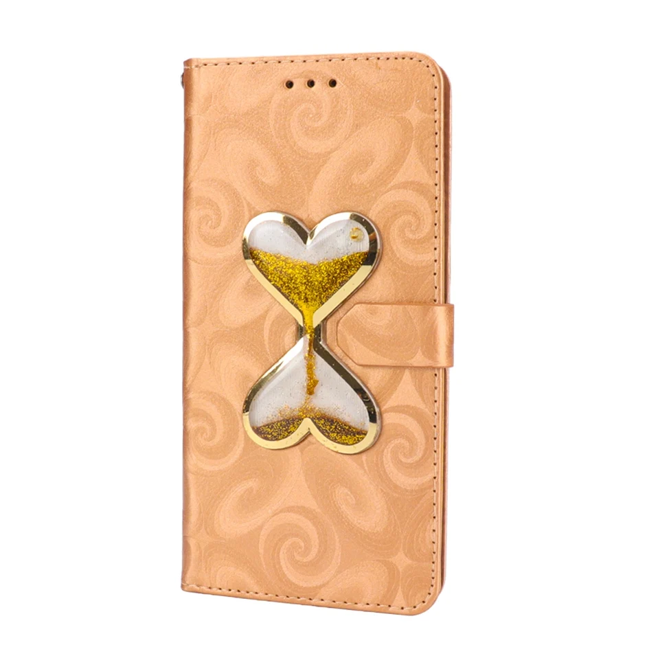 Flip Case For LG G7 Coque K10 K8 2018 Card Holder Quicksand Glitter Leather Case For LG K10 K8 2018 G7 Cover G 7 K 10 8 Cases    (4)
