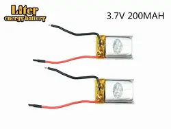 20 шт 3,7 V 200 mAh 701723 Lipo аккумулятор для Syma S107G S109G S111G удаленного Управление вертолет кстати хочу спросить X900 X901 батарейка для игрушек