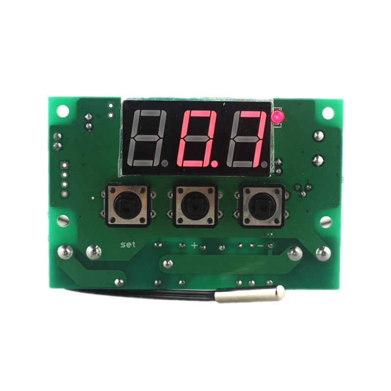 DC 12V Digital Temperature Controller PCB Board Thermostat with Large