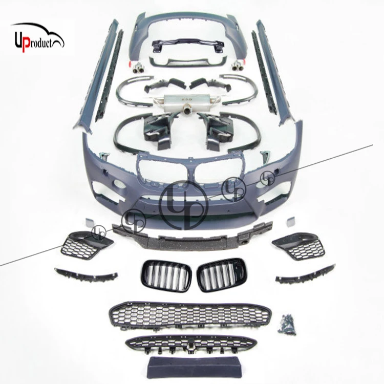 X5 F15 xDrive35i Sport xDrive40e facelift до x5 f15M комплект корпуса с выхлопной системой PP материал