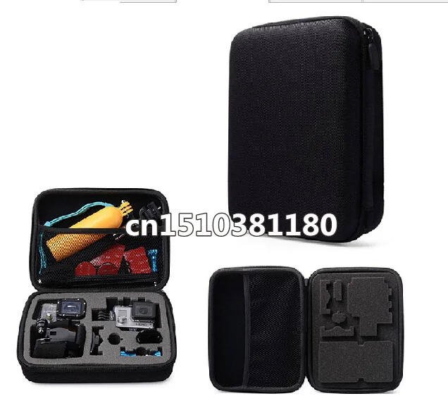 Защитный чехол EVA 3 0 для Gopro Hero3 Hero2 + sj4000 черная сумка gopro 22 см x 17 7 | Электроника