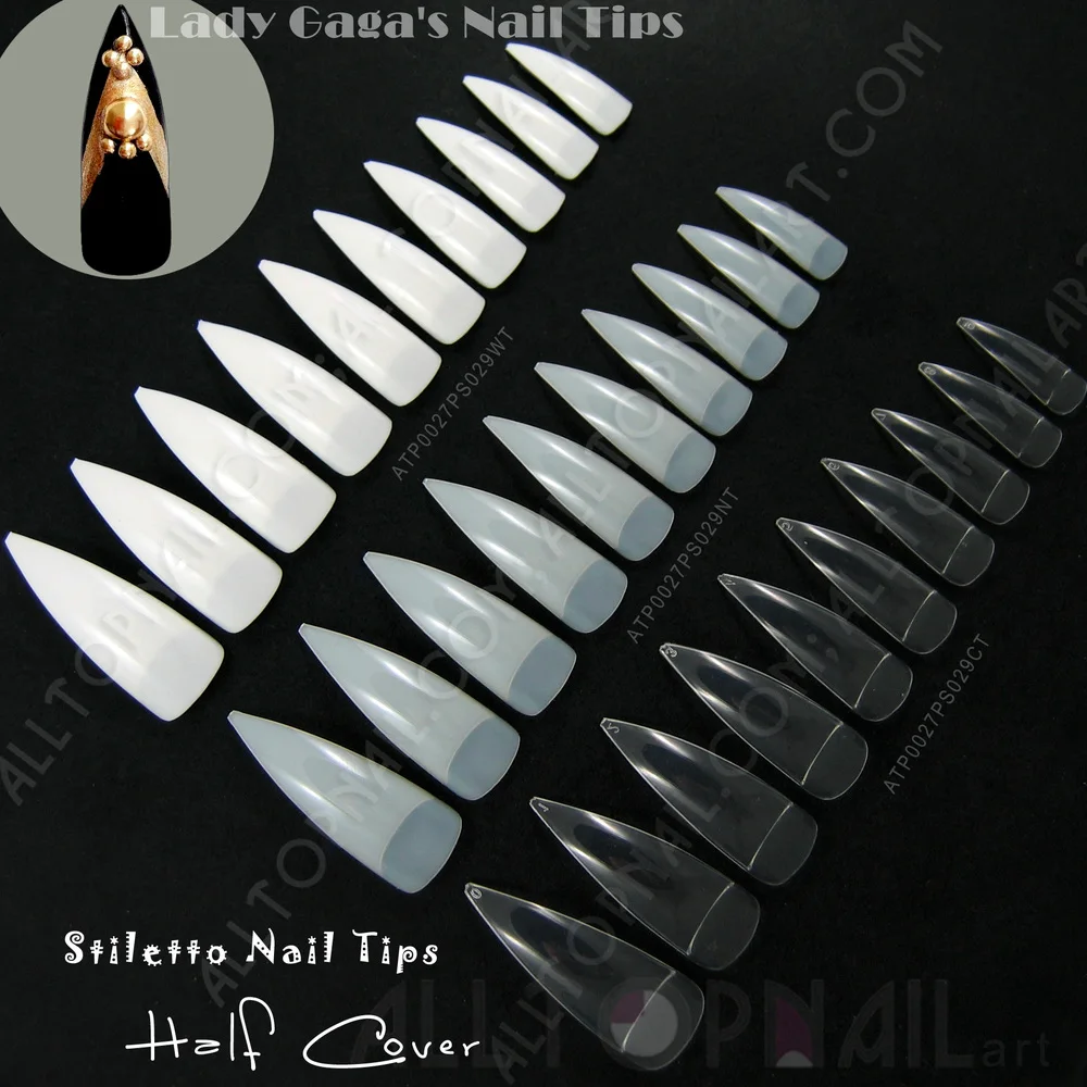 Женские накладные ногти на шпильке 3 цвета|nail tips gold|tips for green officenail tip gel |