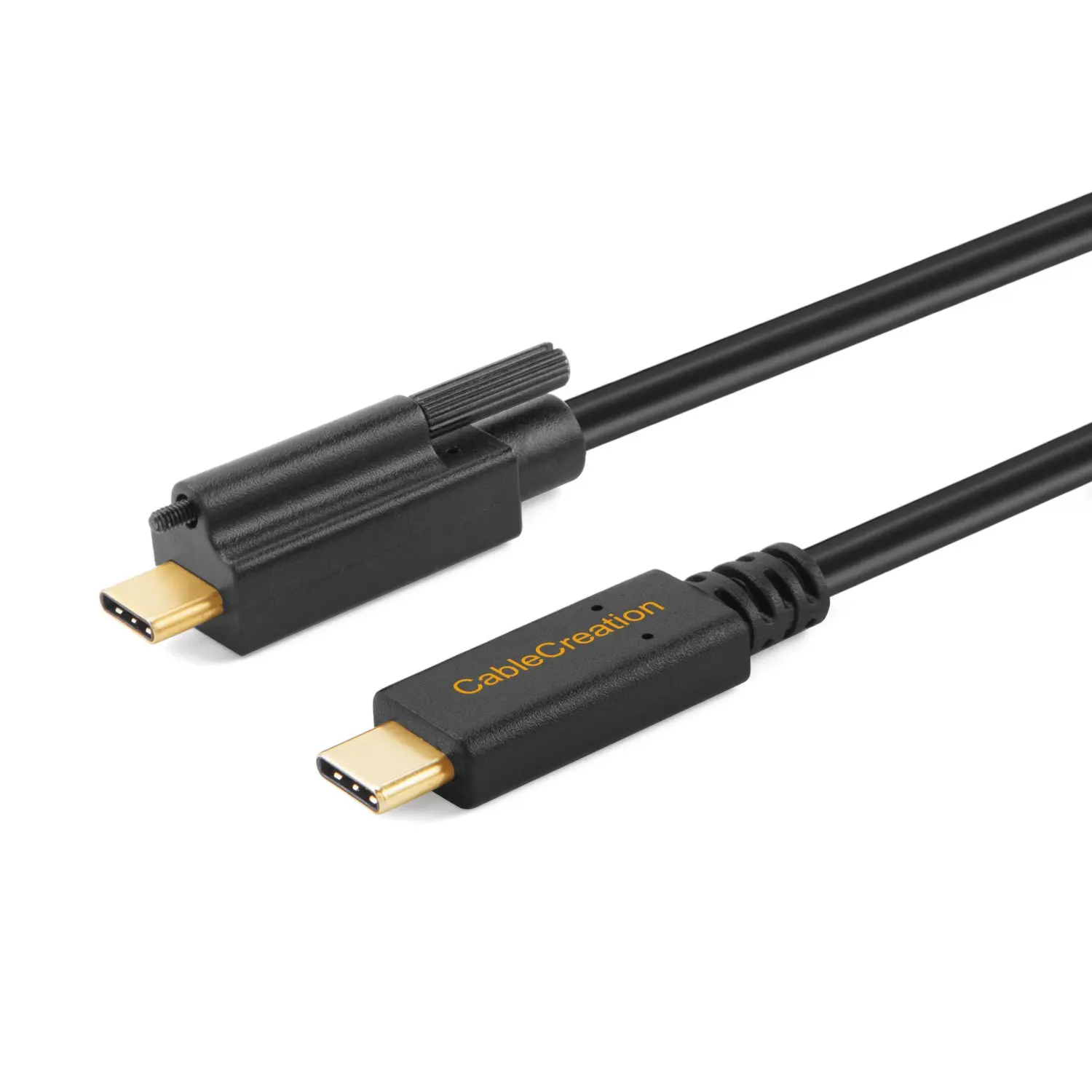 

USB C to USB C Cable(3A), 3 Gen 2 Screw Locking USB 3.1 Type C to Type C Cord, Compatible MacBook Pro, Nintendo Switch