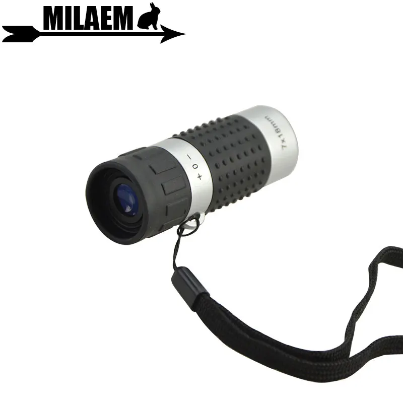 7X HD عدسة أحادي تلسكوب العدسة قابل للتعديل التركيز الأزرق فيلم طلاء البصرية التكبير البسيطة تلسكوب في الهواء الطلق اكسسوارات