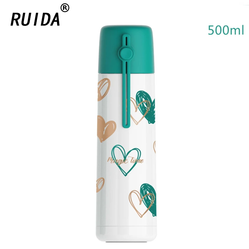 

Portable Thermoses Fruits Style Water Thermos Bottle Student Kids Vacuum Thermocup Christmas Gifts WL041