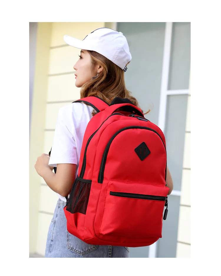 Men USB Charging Laptop Backpack Casual Design Women Waterproof Travel Backpack for Teenager Boy Fashion Girls School Bags