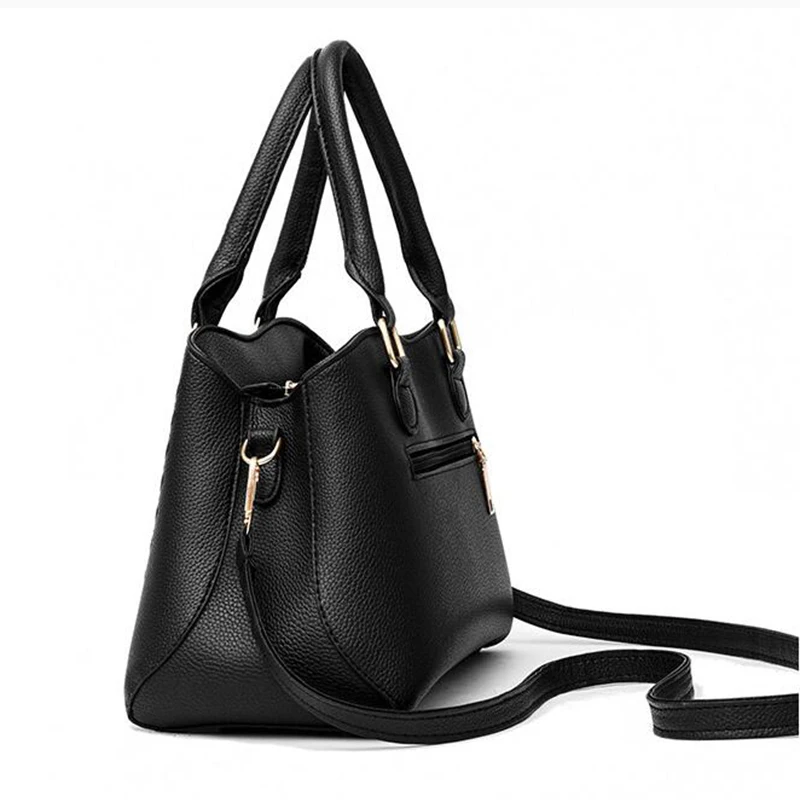 المرأة حقيبة يد الشعر الكرة حقيبة كتف للنساء 2019 أعلى مقبض حقيبة بو الجلود السيدات حقيبة ساعي عالية الجودة التطريز حقيبة