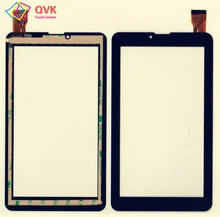 Preto 7 polegada para dexp ursus s370 3g tela de toque capacitivo painel reparação peças reposição frete grátis(China)