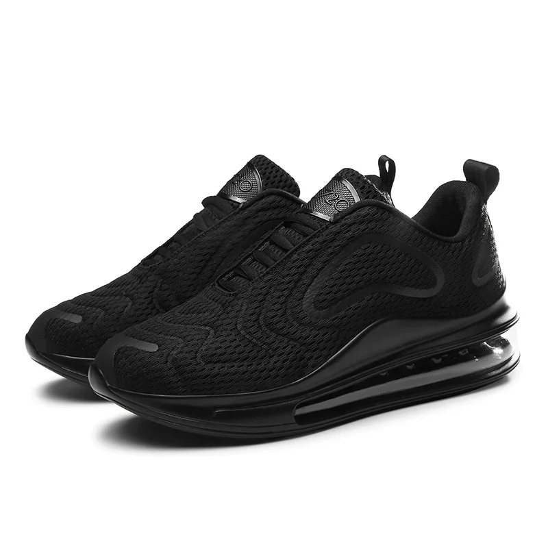 Black Thestron кроссовки Для мужчин светло Вес спортивная обувь для мужчин Air Sole дышащая Sapatos Masculinos высокое качество спортивная обувь Q9 - Цвет: Black