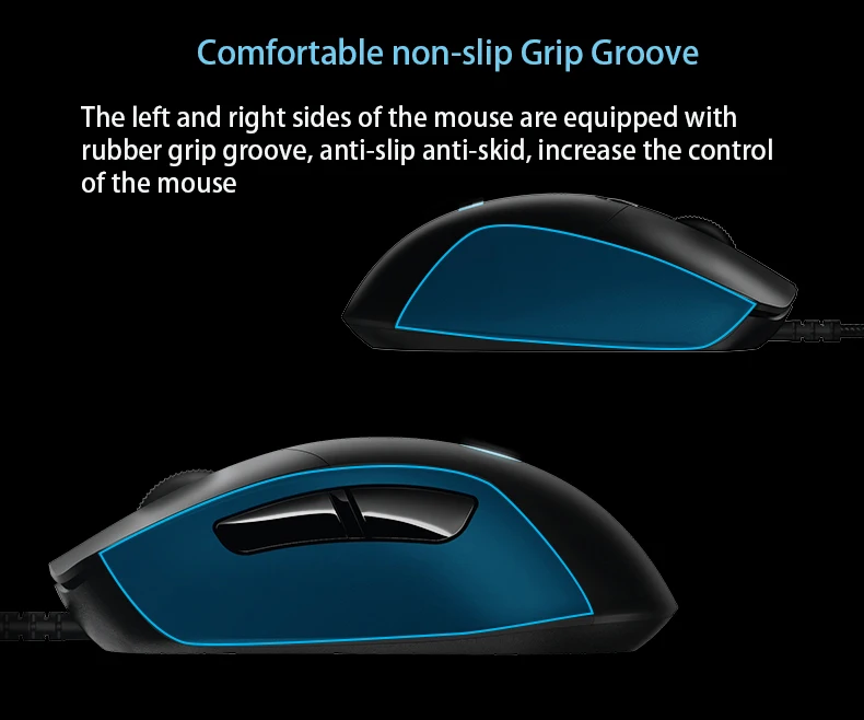 Logitech G403 Проводная игровая мышь raton 12000 точек/дюйм оптическая отслеживание RGB Mause эргономичная мышь для компьютера 6 ключей souris gamer