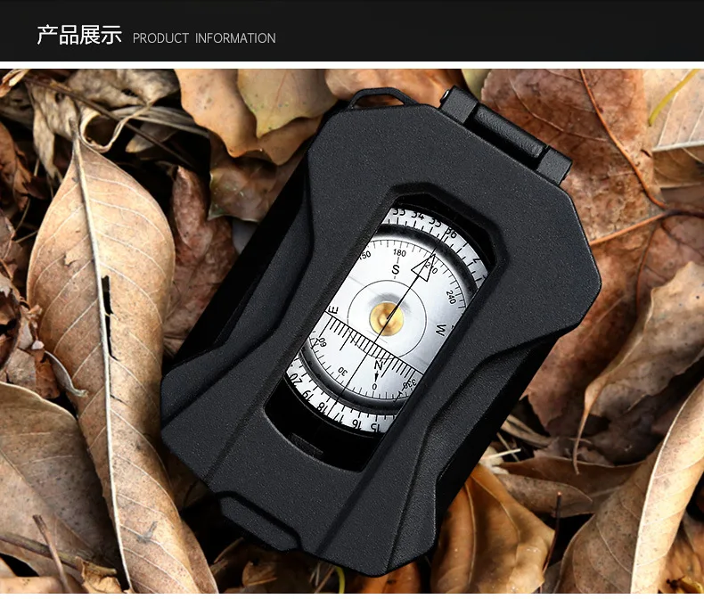 Профессиональный многофункциональный компас Eyeskey для выживания, кемпинга, пешего туризма, цифровая карта, боковой наклон, компас, водонепроницаемый