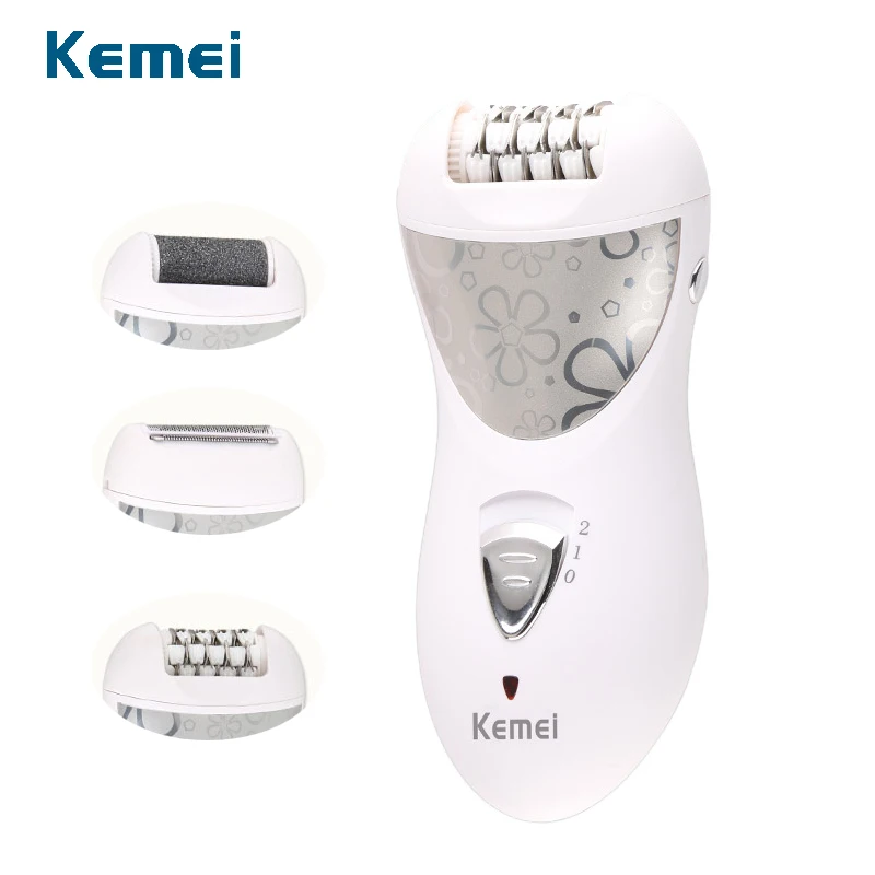 kemei rechargeable 3 in 1 lady epilator hair shaver removal for women foot care electric hair callus remover device depilador kemei rechargeable 3 in 1 lady epilator hair shaver removal for women foot care electric hair callus remover device depilador