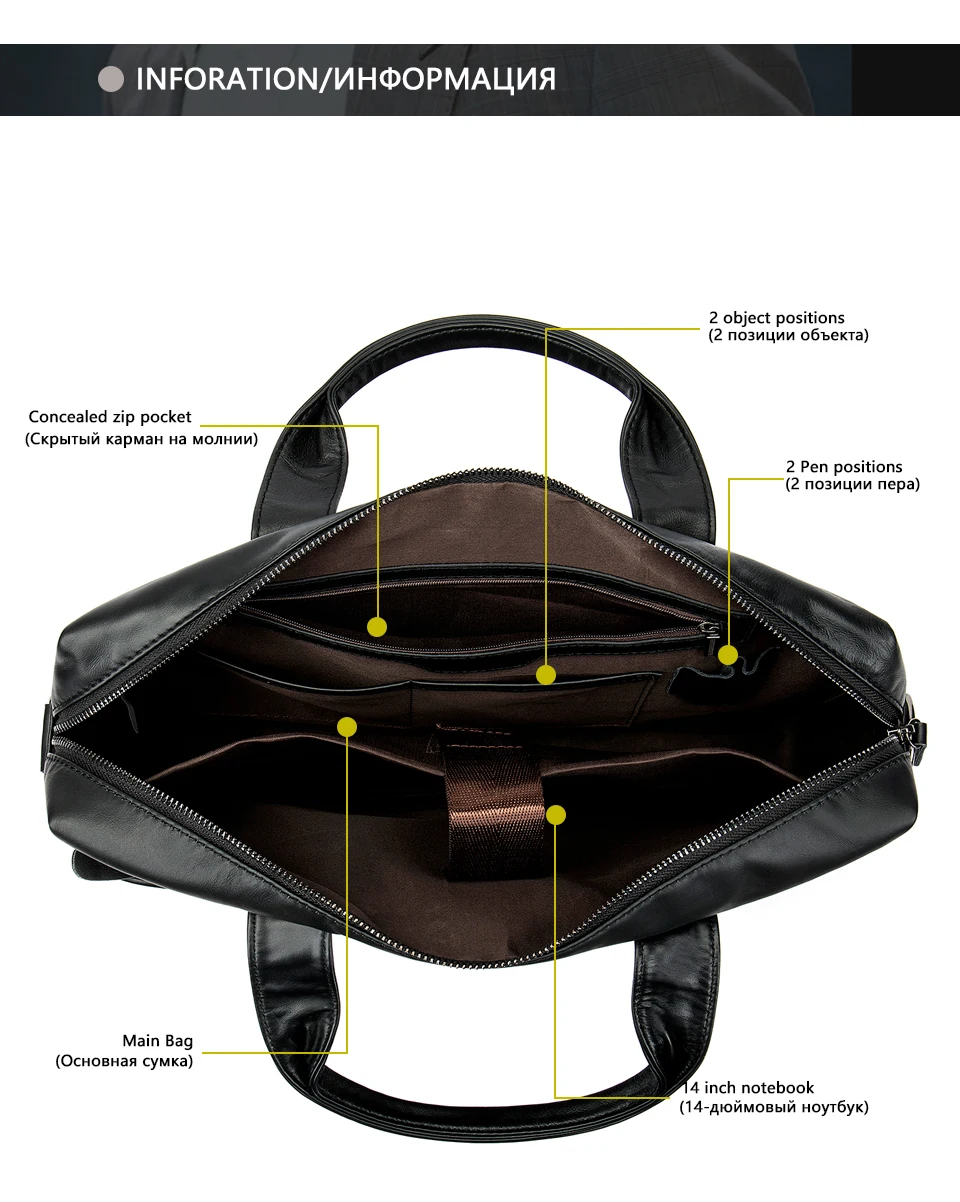 WESTAL сумка из натуральной кожи для мужчин, деловой портфель для ноутбука, сумки для документов, сумки-мессенджеры, сумки-тоут, портфель 9005