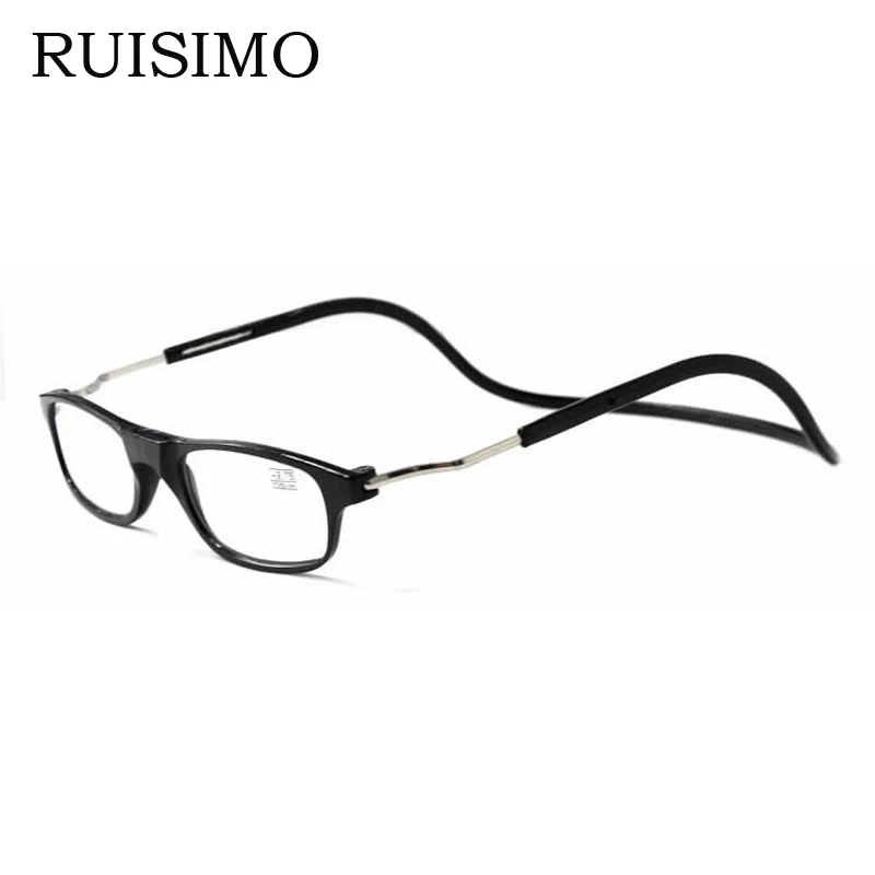 

2017 fashion Folding Magnets magnifying reading glasses magnetic Front Connect unisex eyeglasses hang folding quality reader