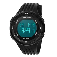 Relogio Masculino мужские часы 50 м цифровые светодиодные армейские часы для дайвинга Спортивные Повседневные электронные наручные часы