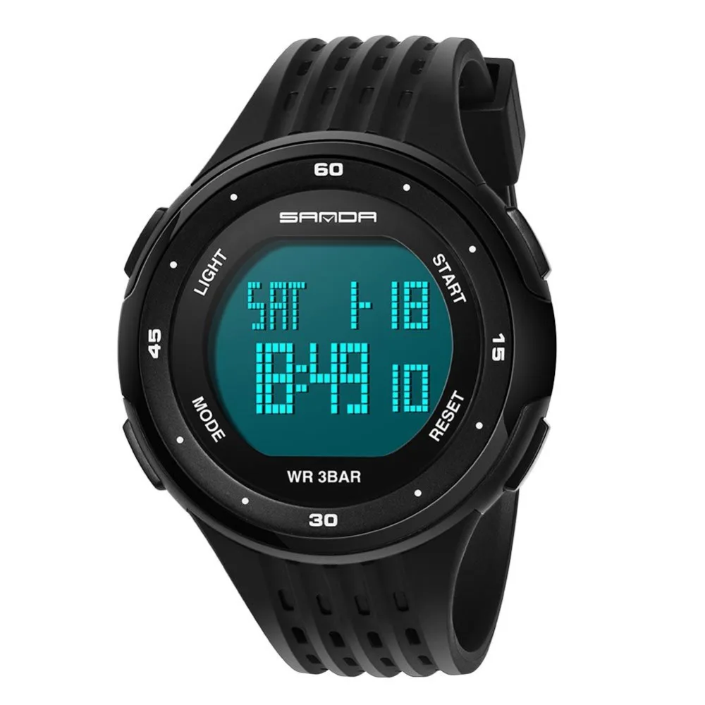 Relogio Masculino Men Watches 50m Dive Digital LED Military Watch