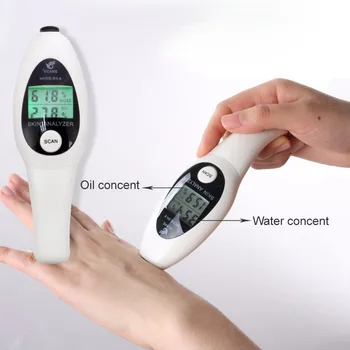 

Electronic Skin Moisture Oil Test Pen Water Oil Tester Face Tester Skin Moisture Detector Skin Care Tools