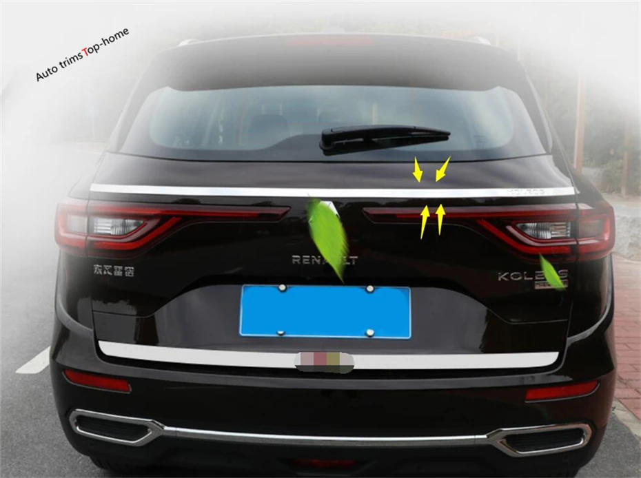 Внешний комплект Yimaautotrims из нержавеющей стали для Renault Koleos 2017 2018 2019 2020 задний