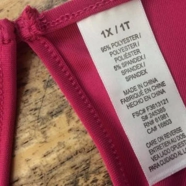 Sleeveless bodycon dress womens size 1X two tone pink polyester (4)