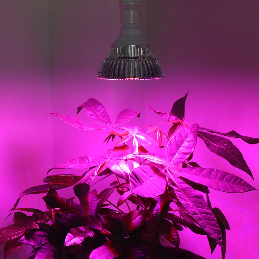 

Grow Light Plants 45w Full Spectrum E27 Sdm 120 Leds Growing Light Lamp Bulb Indoor Veg