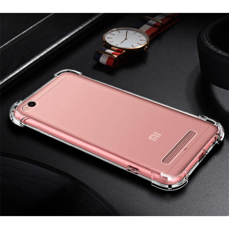 Transparent silicone case xiaomi redmi 5a (2)