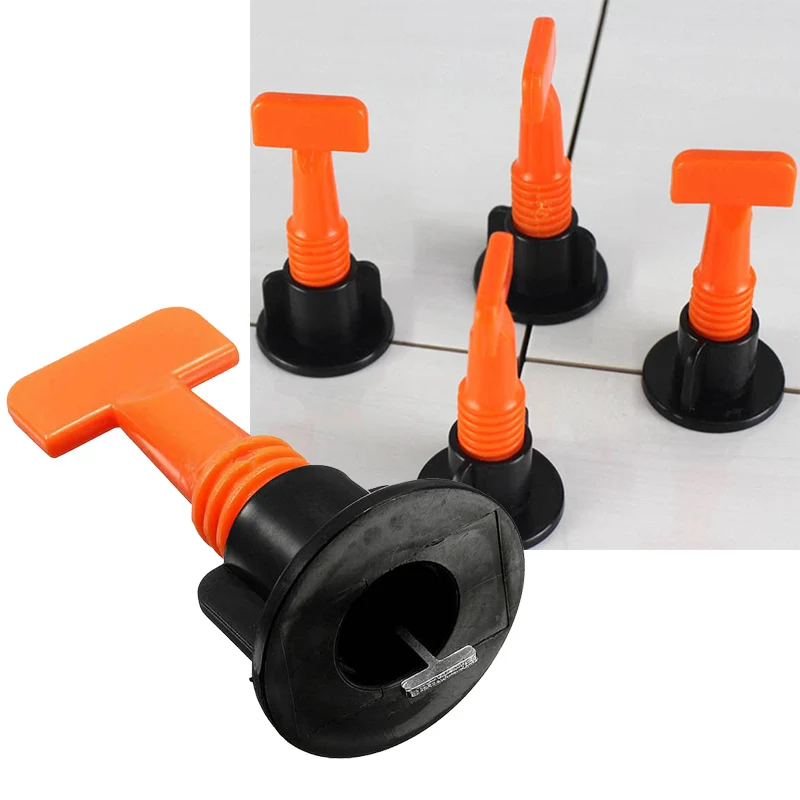 100pcs/set Level Wedges Alignment Tile Spacers For Flooring Wall Tile carrelage Leveling System Leveler Locator Spacers Plier