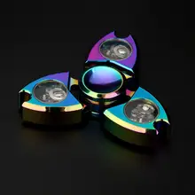 Reliable font b 2017 b font NEW fidget spinner font b LED b font Light Hand