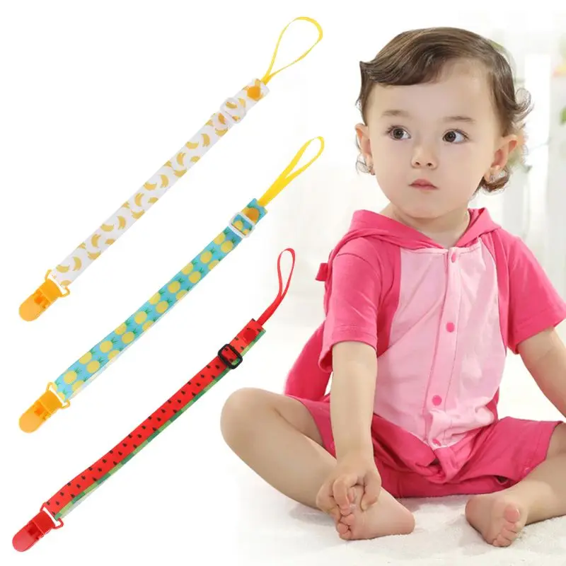 

Baby Accessories Baby Nipple Chain Pacifier Clip Cartoon Toys Anti Fall Stroller Soother Holder