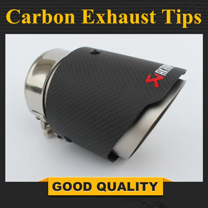 

Short: car styling Inlet 51mm to Outlet 89mm Akrapovic Carbon Exhaust Tip, Escape Akrapovic Muffler Tip