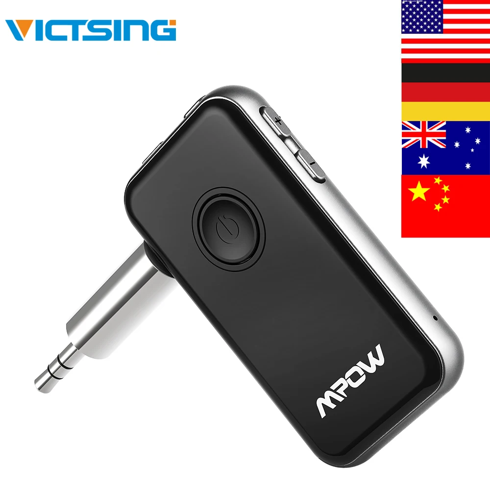 

VicTsing Bluetooth Transmitter Receiver 2 in1 Wireless 3.5mm Audio Adapter for Headphone Mp3 Bluetooth Receiver Car Kit