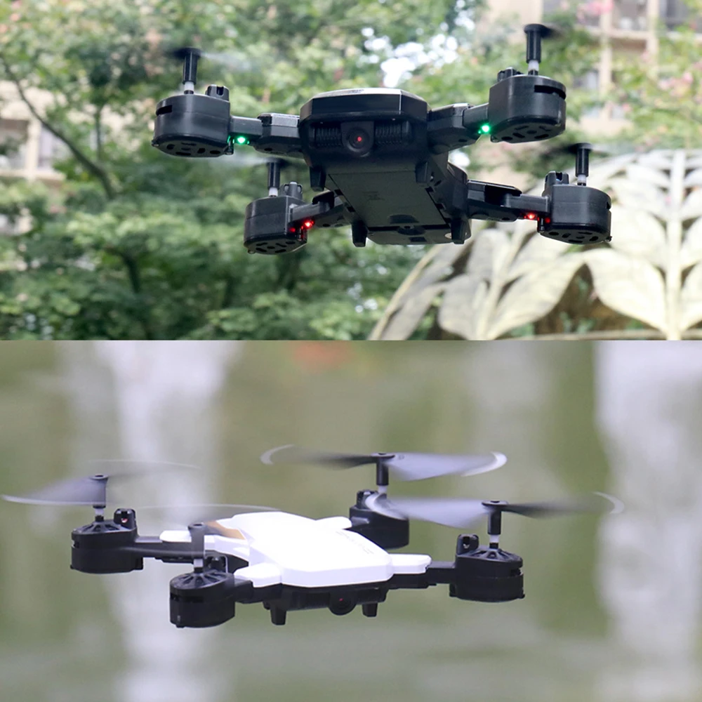 2,4 ГГц Z Uav Hover светодио дный One Key Return Toys HD камера высота удержания Регулируемая скорость Безголовый режим 480 P Дрон Подарочная камера s Дрон