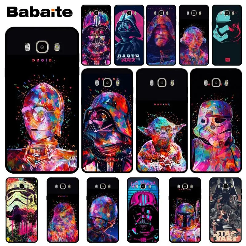 Babaite Звездные войны акварельный цветной чехол для телефона Samsung J2 PRIME Pro J4 puls J7 2017 J8