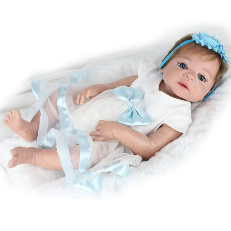 22 дюйма Reborn Baby Doll Playmates Рождественский подарок на день рождения Мумия тренировочные инструменты Малыш Развивающие детские игрушки для девочек и мальчиков