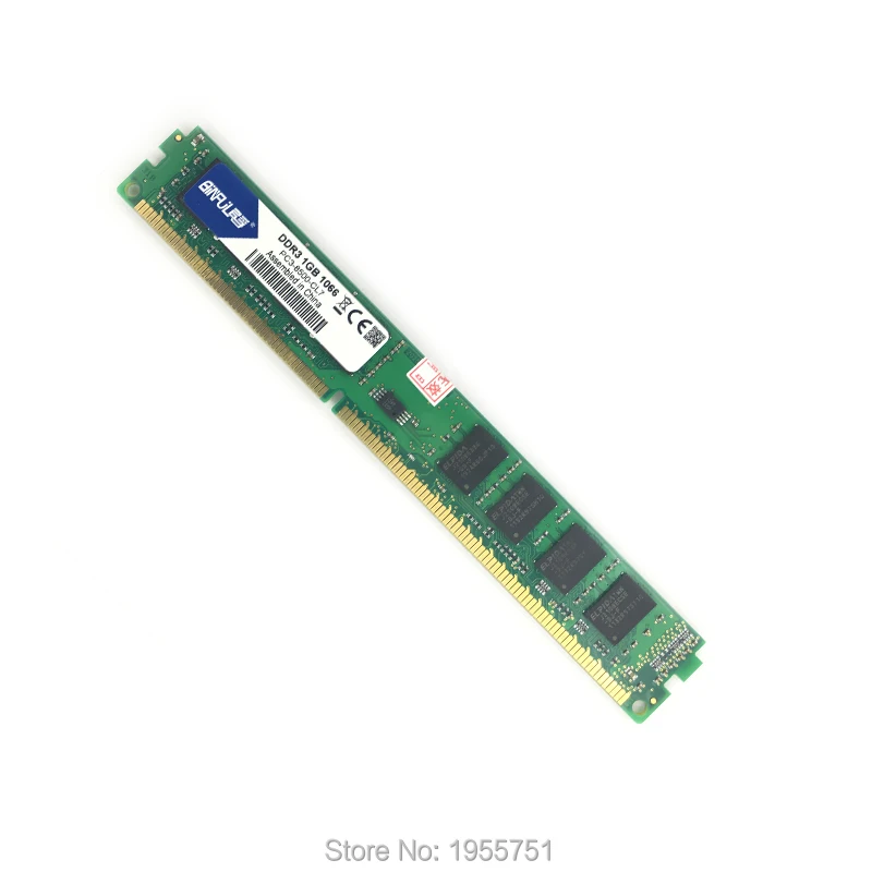 Binful бренд DDR3 1 ГБ 1066 МГц PC3-8500 1333 МГц PC3-10600 для рабочего стола оперативная Память память 1,5 в