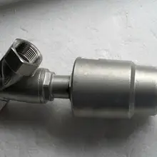 1-1/4 ''(1.2'') dn32 Высокое качество Пневматический Угол седла Поршневой клапан с Нержавеющая сталь привод