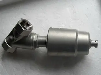 

1-1/4'' (1.2'') DN32 High Quality Pneumatic ANGLE SEAT PISTON VALVE With Stainless Steel Actuator