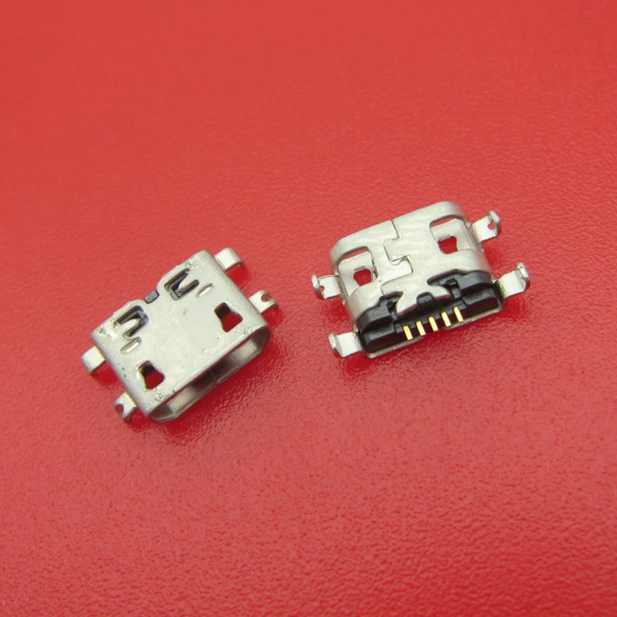 100 шт. для Blackberry 9320 Alcatel 995 mini Micro USB разъем гнездо 5pin зарядный порт Запасные