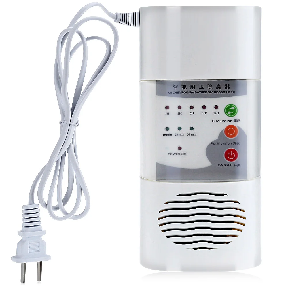 

H-100 Home Air Ozone Purifier Deodorizer Ozone Ionizer Generator Sterilization Germicidal Filter For House Use