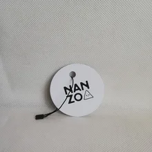 Оптовые продажи 2000 шт/партия Заказные ярлыки с Сумка для покупок с логотипом перерабатываемая бумага из медной пластины этикетка с веревкой для украшения одежды