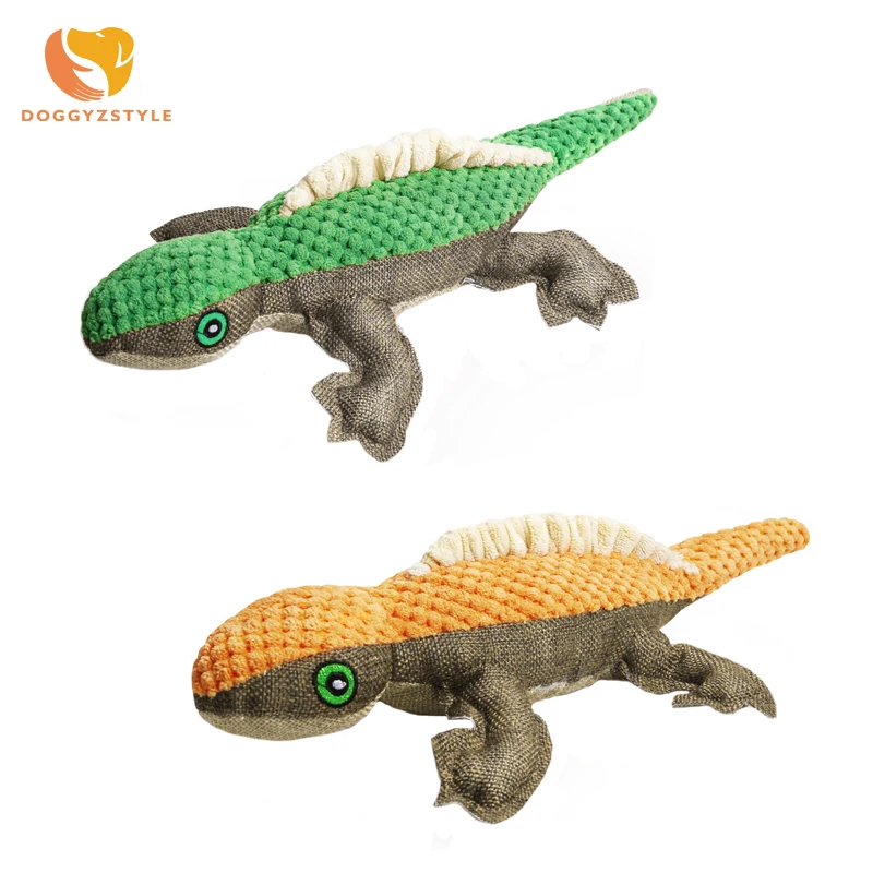 Dog Toys Canvas Cartoon Animal Shaped Sound Toy Puppy Cat Chew Squeaker Squeaky Pet Supplies