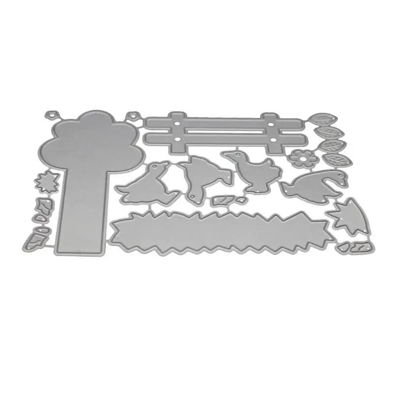 

Duck Metal Cutting Dies Stencil DIY Scrapbooking Album Stamp Paper Card Embossing Crafts Decor