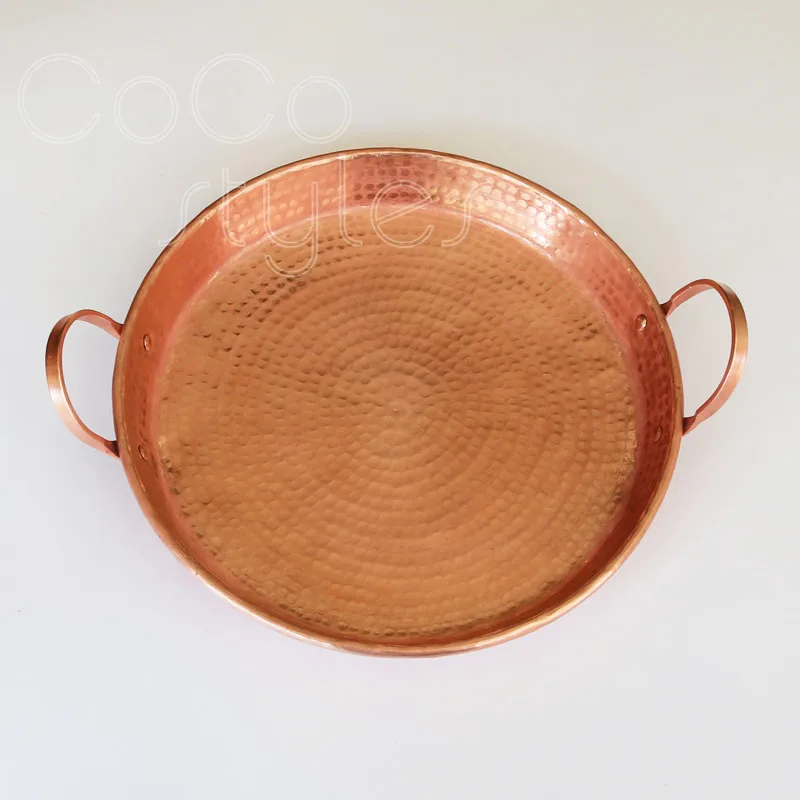1 brass tray  (9)