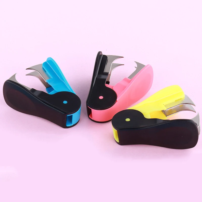 Colorful Metal Mini Staple Remover Easy Use Handheld School Tools