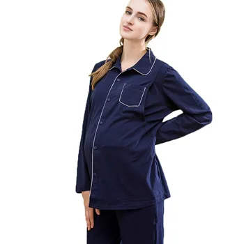 

Autumn Cotton Maternity Breastfeeding Sleepwear Nursing Pajamas Pregnant Women Breastfeeding Sleepwear Nursing Pajamas Set H322