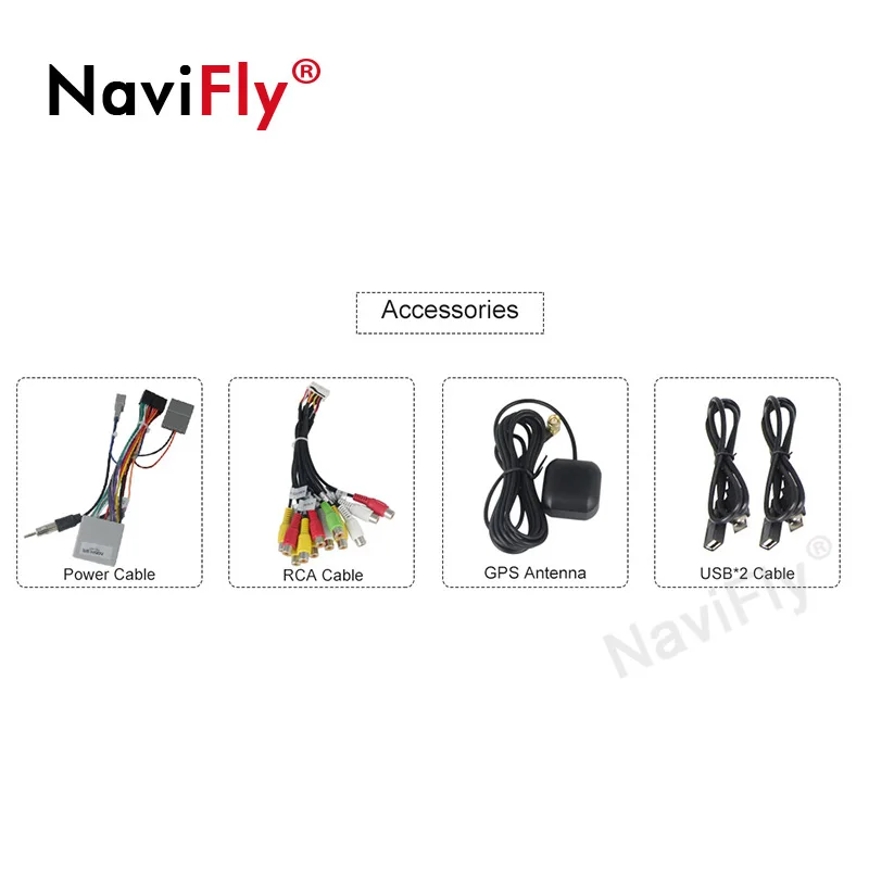 Clearance NaviFly 8" 2 Din 2G+32G Android 9.1 Car DVD GPS Navigation for Honda CRV  CR-V 2007 2008 2009 2010 2011 Autoradio stereo player 5